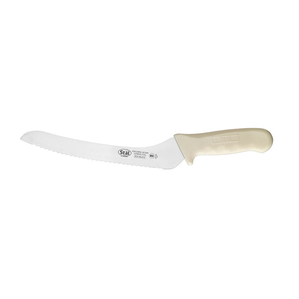 KNIFE, BREAD, 9" SERRATED BLADE, POLY, SS