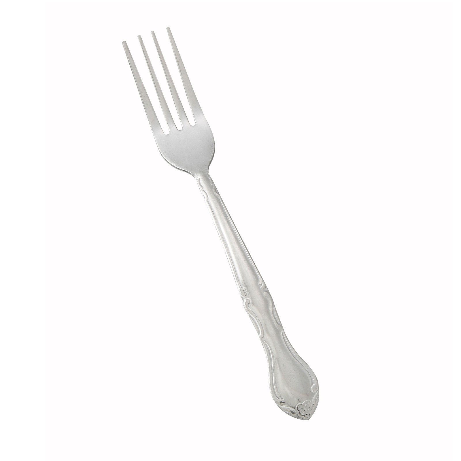 0004-05 FORK, DINNER, ELEGANCE, HEAVY WEIGHT, 18/0, VIBRO FINISH