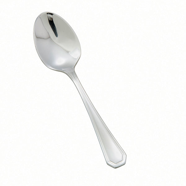 0035-09 SPOON, BOUILLON, VICTORIA, EXTRA HEAVY WEIGHT, 18/8, MIRROR FINISH