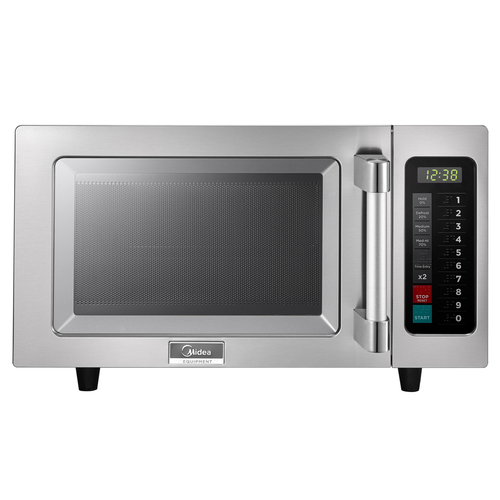 1025F1A MICROWAVE, 0.9 CUBIC FEET, DIGITAL, 1000 WATT, 12" PLATTER, SS