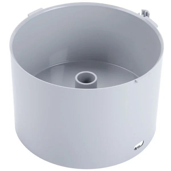 CUTTER BOWL, PLASTIC. CLEAR