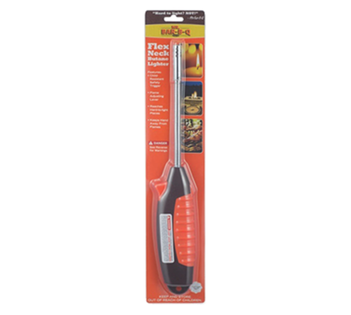 Butane Lighter, flexible neck &amp; safety lock Mod # 11011YB