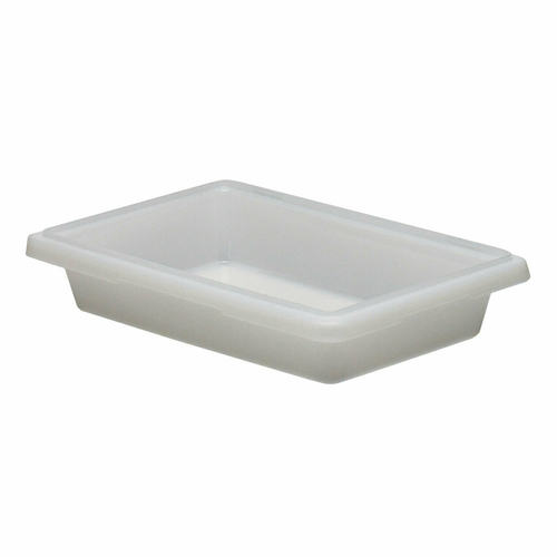 12" x 18" x 3.5" White Food Storage Container