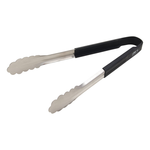 12" TONG, SILICONE SLEEVE BLACK