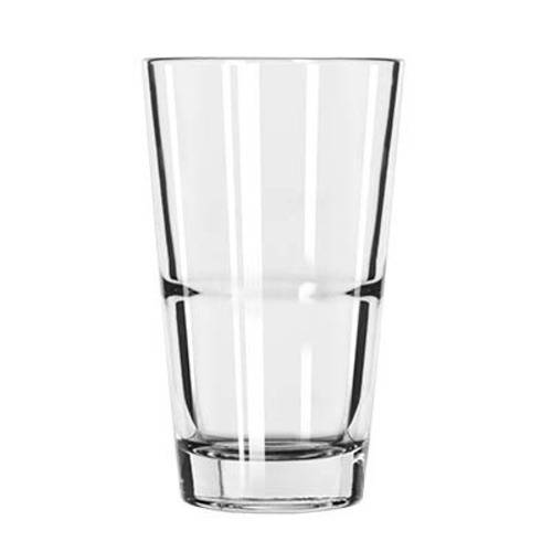 15809, Mixing Glass, 14 oz., stackable, glass, clear, Restaurant Basics