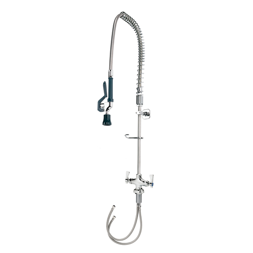17-202WL, Pre-Rinse Assembly, single hole deck mount, double pantry