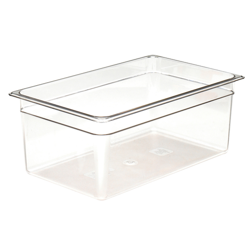 18CW135 PAN, FOOD, FULL SIZE X 8, POLY, CLEAR