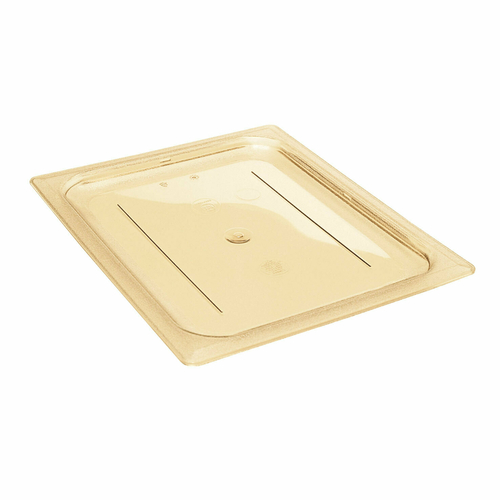 20HPC150 H-Pan™ Cover, 1/2 size, high heat, flat, -40°F to 300°F, amber