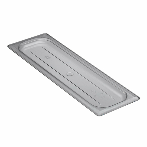 20LPCWC135 Cover, 1/2 size long, flat, polycarbonate, clear