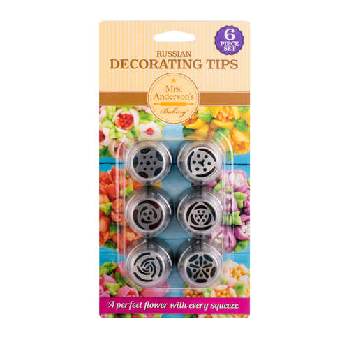6-Piece Decorating Tips Set