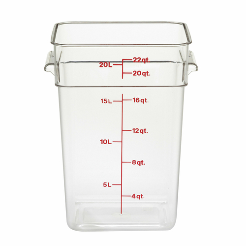 22SFSCW135 Food Container, 22 qt.