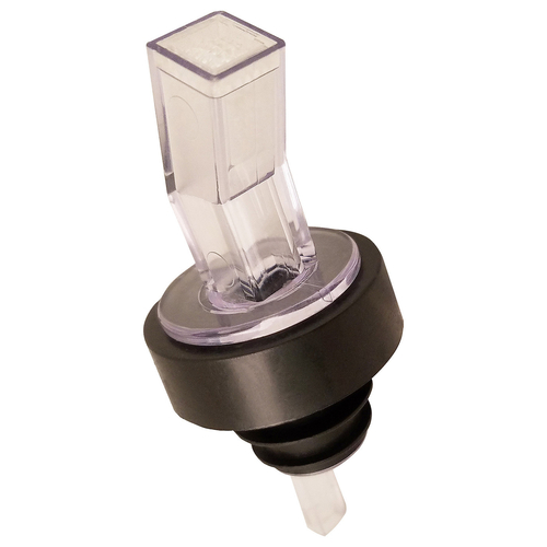 Pourer, with screen, bent spout, plastic WINCO 23210