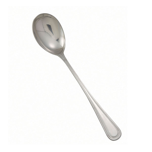 0030-23 SPOON, SERVING, SHANGARILA, 11.5", EXTRA HEAVY WEIGHT, MIRROR FINISH