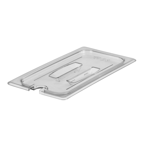 30CWCHN135 Food Pan Cover, 1/3 size, notched