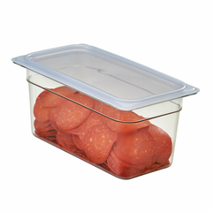 1/3 Size Translucent Food Pan Cover