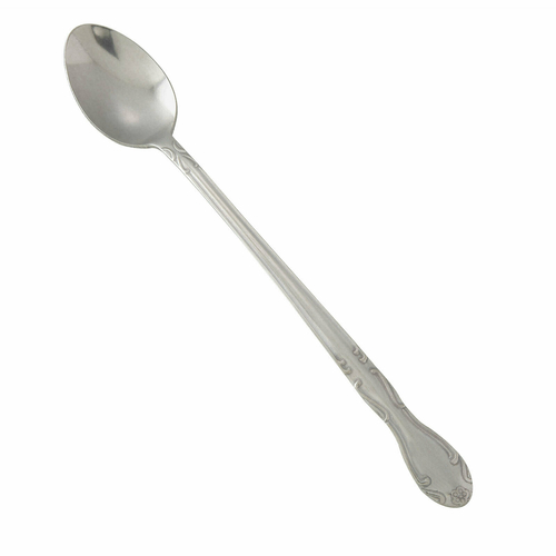 0004-02 SPOON, ICED TEA, ELEGANCE, HEAVY WEIGHT, 18/0, VIBRO FINISH