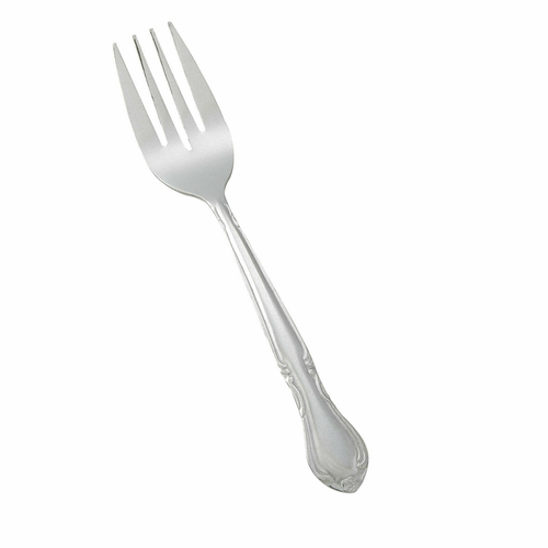 0004-06 FORK, SALAD, ELEGANCE, HEAVY WEIGHT, 18/0, VIBRO FINISH