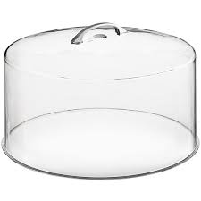 12" dia. Clear Cake Plate Cover