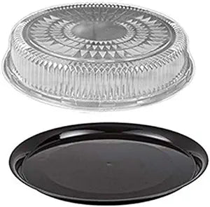 5516 TRAY, CATERING, DOME COVER, 16", PLASTIC, CLEAR, NOVA