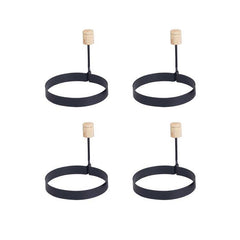 HIC Kitchen Non-Stick Egg Ring, Set Of 2