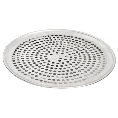 Pizza Pan, 18" dia., round, perforated, aluminum