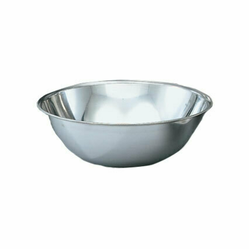 Mixing Bowl, 3 quart, stainless, 9" dia., 3-1/2" deep