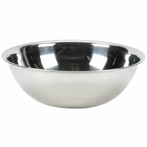 Mixing Bowl, 13 quart, stainless, 16" dia., 5-1/2" deep