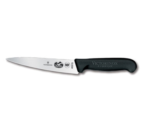 Victorinox Chef's Knife, 6" blade, black Fibrox Pro handle, Mod # 5.2003.15B