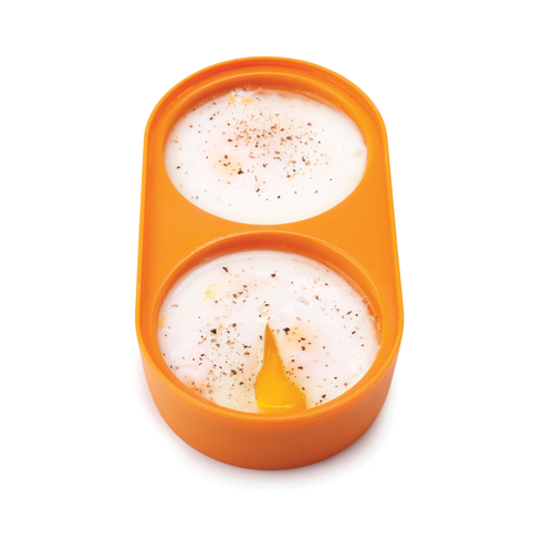 Eggy Egg Poacher, holds (2) eggs