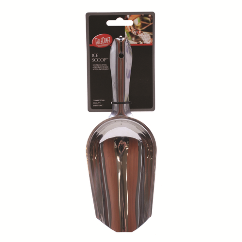 Ice Scoop, dishwasher safe, stainless steel