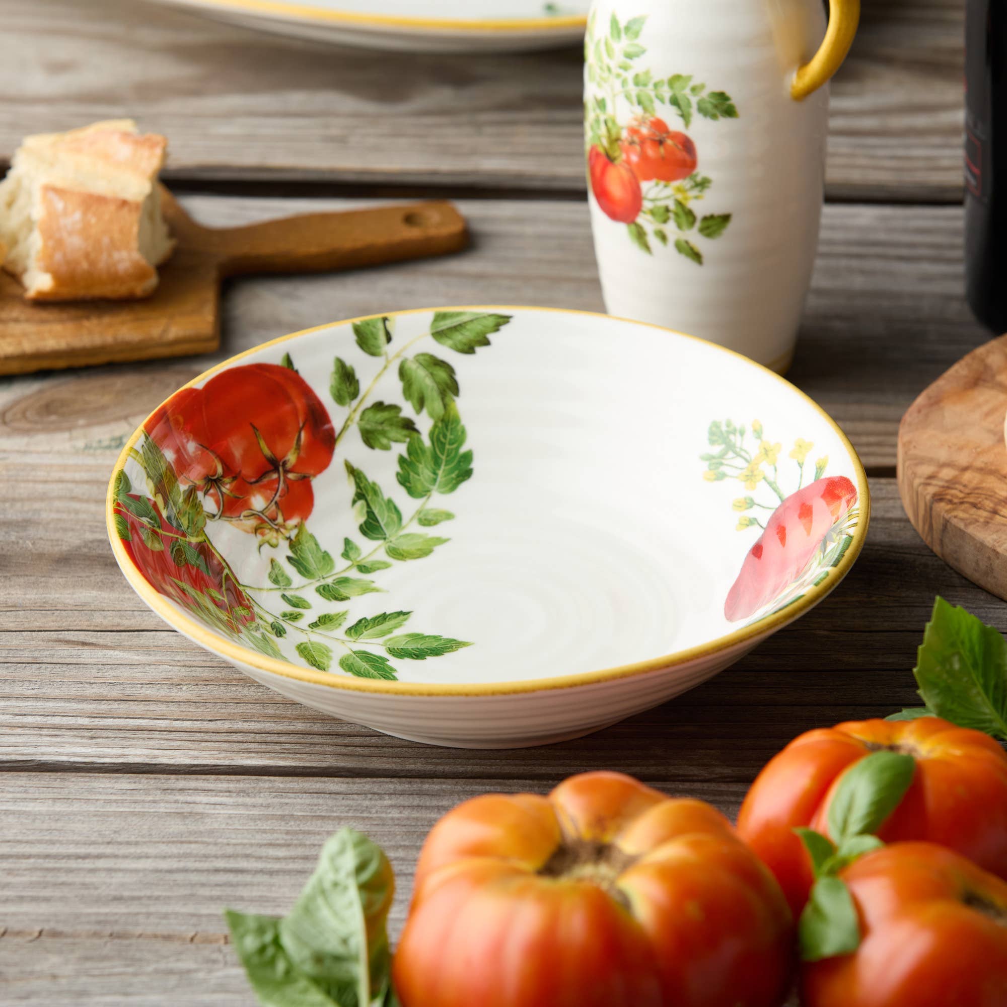 Pomodoro Pasta Bowl 13in x 3.5in