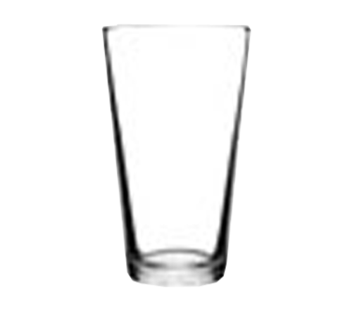 Mixing Glass, 16 oz., stemless, glass, clear (H 5-3/4"; T 3-1/2"; B 2-3/8"; D 3-1/2