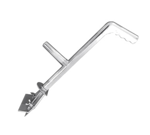 Griddle Scraper, 18" frame, 5-1/2" sharpened stainless-steel blade, 90002