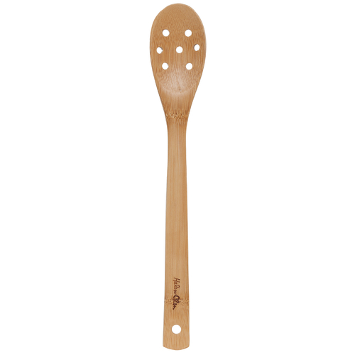 12" Perforated Bamboo Spoon