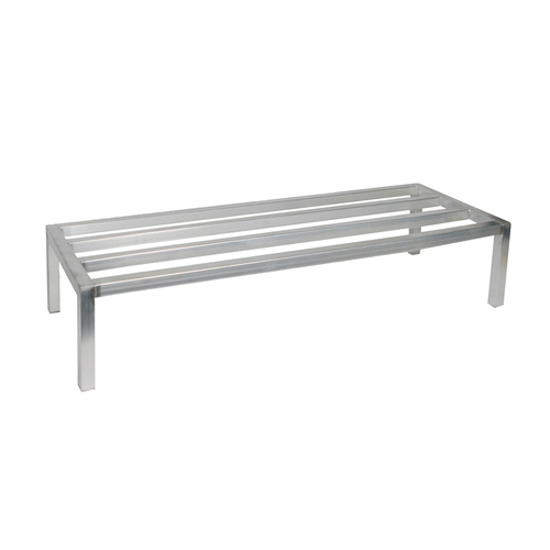 Dunnage Rack, 20" x 60" x 12", holds up to 1800 lbs., tubular, welded structure, aluminum