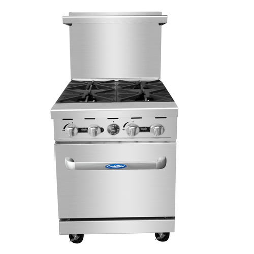 Range, LP gas, 24"W x 31"D