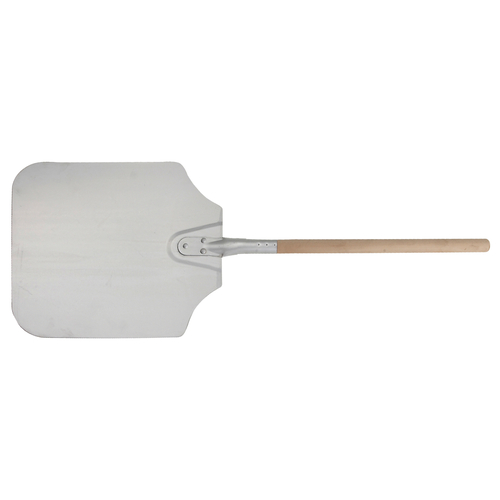 Pizza Peel, 16" × 18" aluminum blade, 36" OAL, wood handle, APP-18L