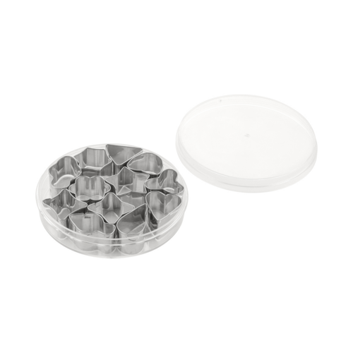 Cookie/Pastry Cutter Set, 12-piece, shapes