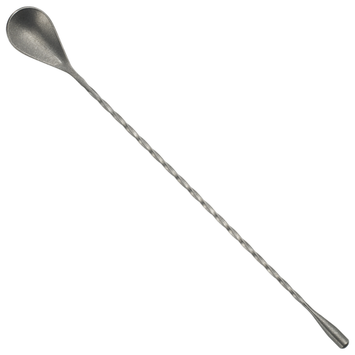 After 5, Bar Spoon, 12"L, Teadrop End, 18/8 stainless steel, BABS-12CS