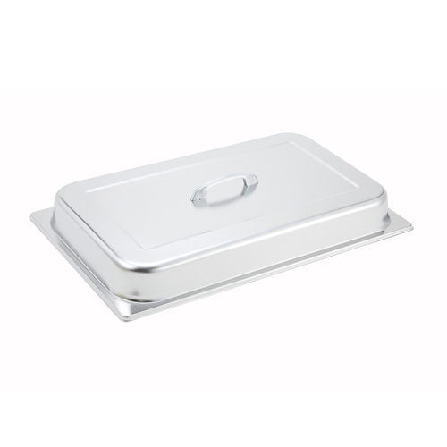 Dome Cover, full size, with handle, stainless steel