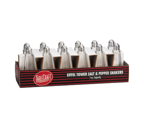 12 Pack 1oz Eiffel Tower Salt/Pepper Shaker