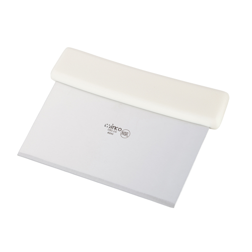 DSC-2W SCRAPER, CUTTER, DOUGH BLADE, 6", SS, PLASTIC