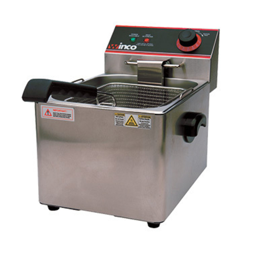 Deep Fryer, electric, countertop, single well, 16 lb. oil capacity tank, with cover, EFS-16