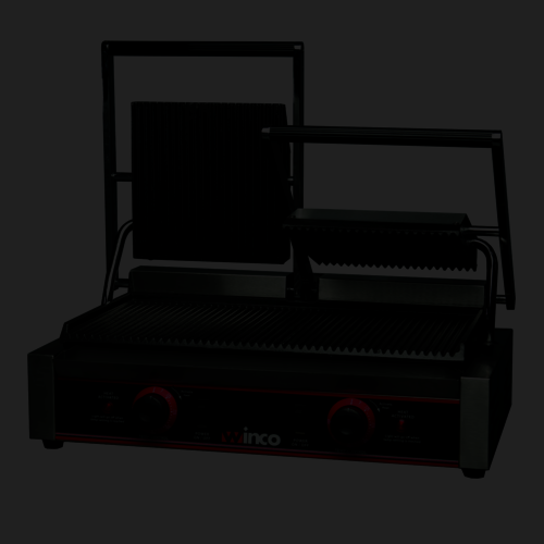 Italian Style Panini Grill, electric, countertop, double, EPG-2