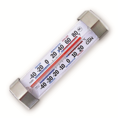 Refrigerator/Freezer Thermometer, -40 to +80°F