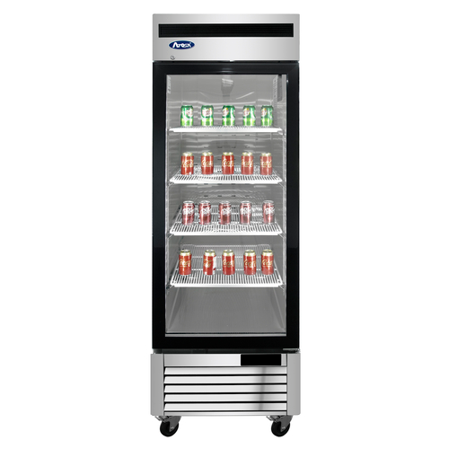 MCF8701GRL, Single Door Freezer merchandiser