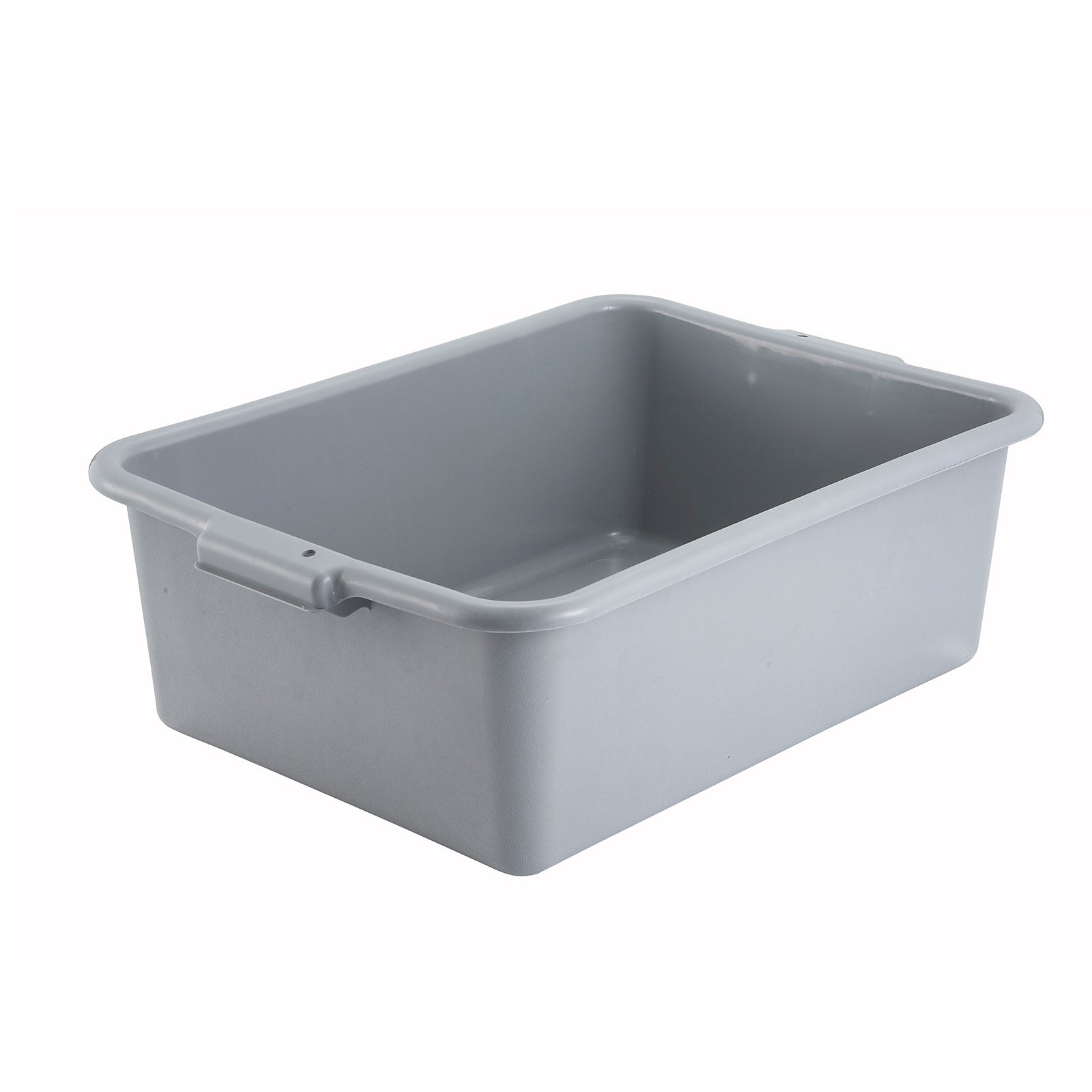 TUB, BUS, 1 COMP, 15 X 21, PLASTIC, GRAY  PL-7G