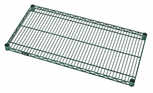 1448P, 14 x 48 Wire Shelf Green