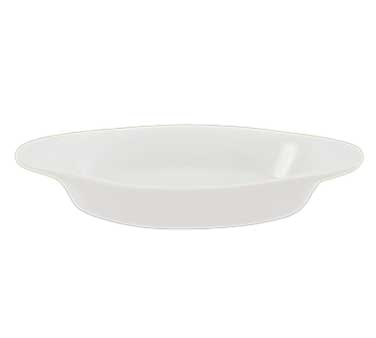 RAREBIT, 11 X 5.25, OVAL, CERAMIC, ALPINE WHITE, 3 DZ/CASE