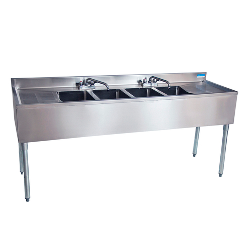 UB4-18-484TS, 4 Bay Sink